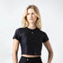 CROP TOP NEGRO ESMME MONASTERY